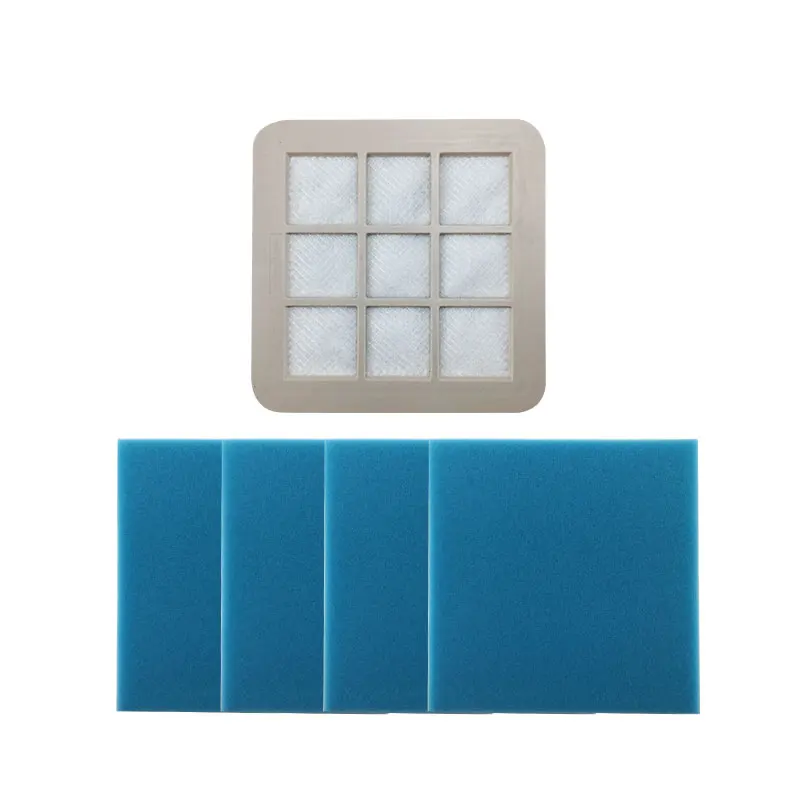 

Vacuum Cleaner Spare Parts HEPa Filter Replacement +4Pcs Cotton for Philips FC5225 FC5228 FC5822 FC5823 FC5826 FC5828 FC5830