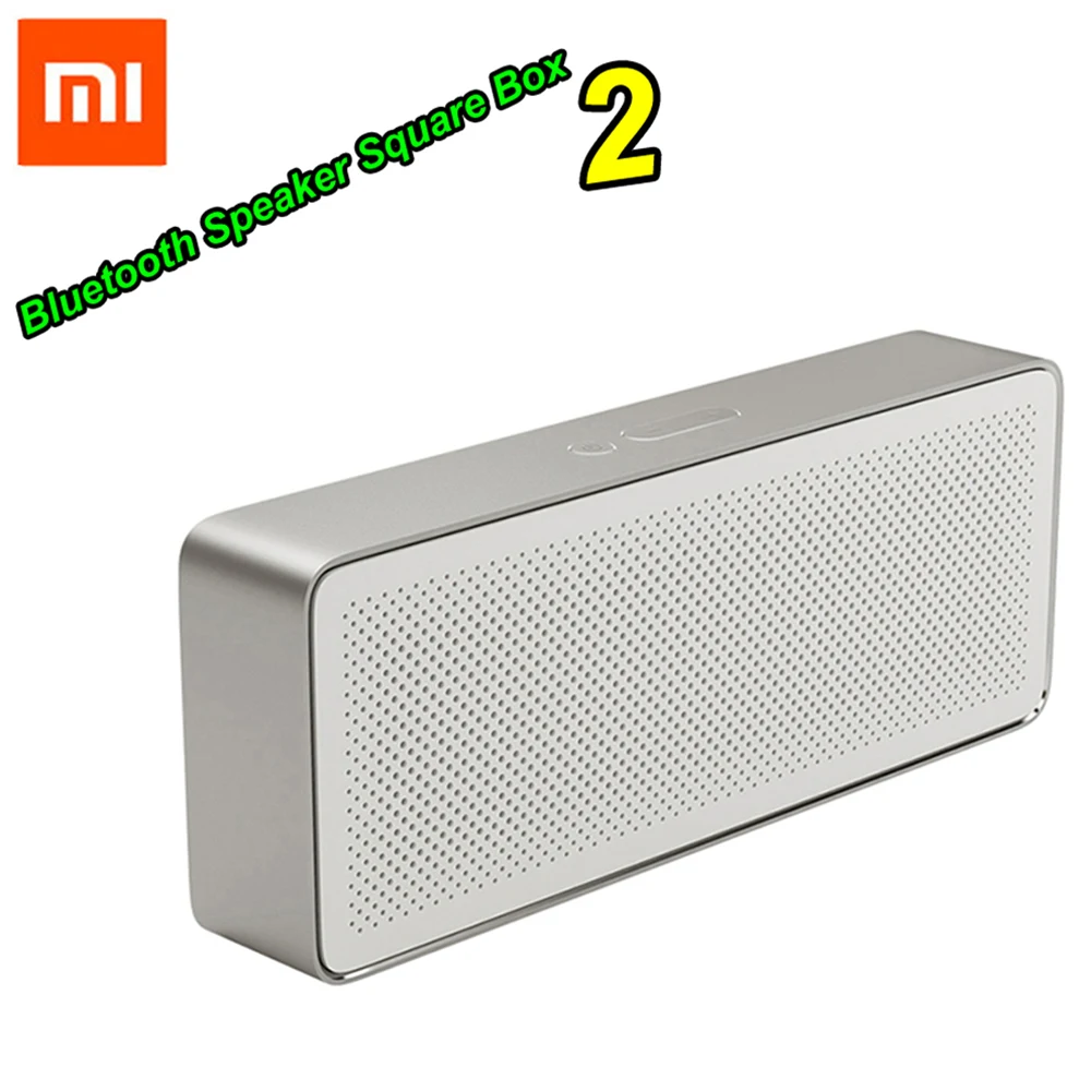 Original Xiaomi Mi Altavoz Bluetooth caja cuadrada 2 portátil estéreo Bluetooth 4,2 HD de alta definición de la calidad de sonido de música