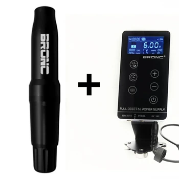 

2020 New Original Hummingbird Bronc Swiss Motor Tattoo Pen With Bronc Tattoo Power Tattoo Kit For Tattoo Artist