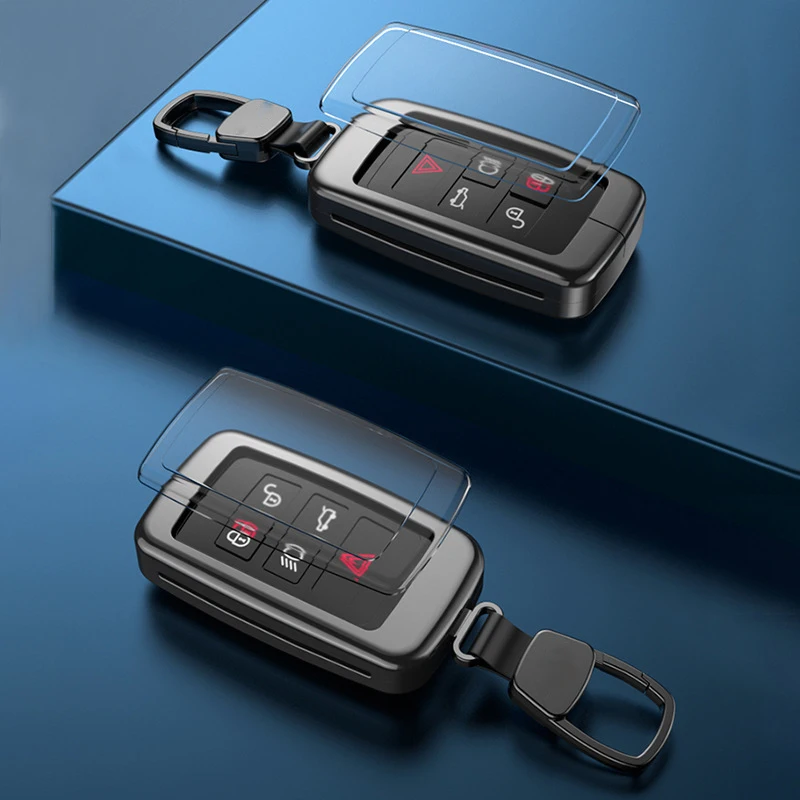 

2020 New Aluminium Alloy Key Cover Shell Case Holder Key Case For Land Rover Range Rover Sport Evoque Velar Discovery 5