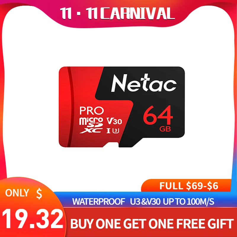 Netac p500 Micro SD Card 128 gb tablet Class10 memory stick class 10 для смартфонов sd Trans-Flash видеокарта ноутбука