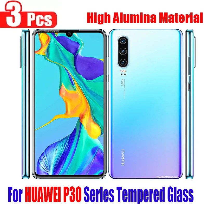 3 шт. 9H закаленное стекло для Huawei P30 Pro lite новая версия Защитная пленка экрана |