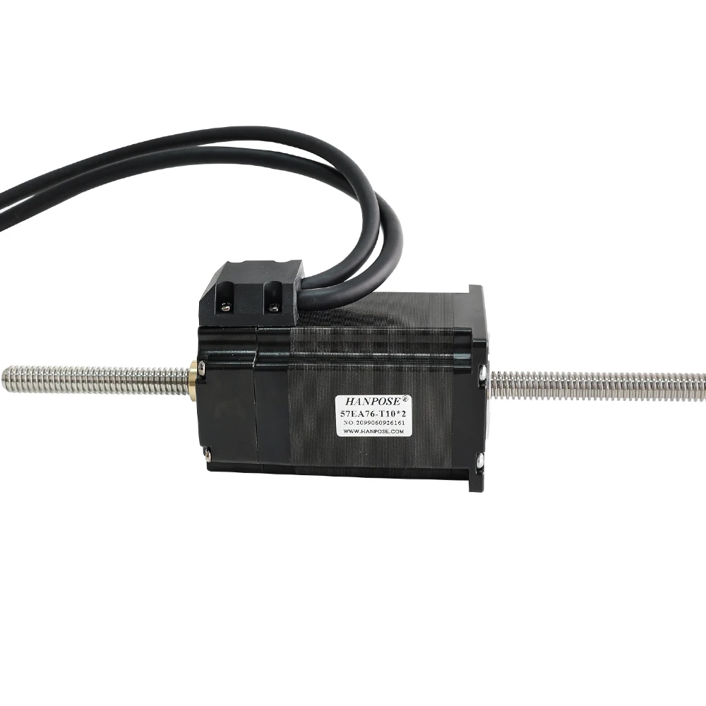 CNC 밀링 머신용 Nema23 스텝퍼 모터, 폐쇄 루프 서보 모터, 높이 56, 76, 83mm, 57EA76-T10*2, 4.0A, 2.2N.m