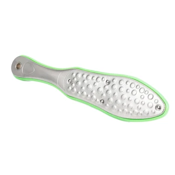 

Green Dual Sided Foot Rasp File Dead Skin Callus Remover Pedicure Foot Files Tools Professional Feet Care Tools