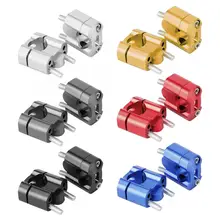 Пара 22 мм/28 мм 1/8in 7/8in мотоциклетные зажимы для крепления на Руль Riser адаптер CNC алюминиевый сплав motocicleta