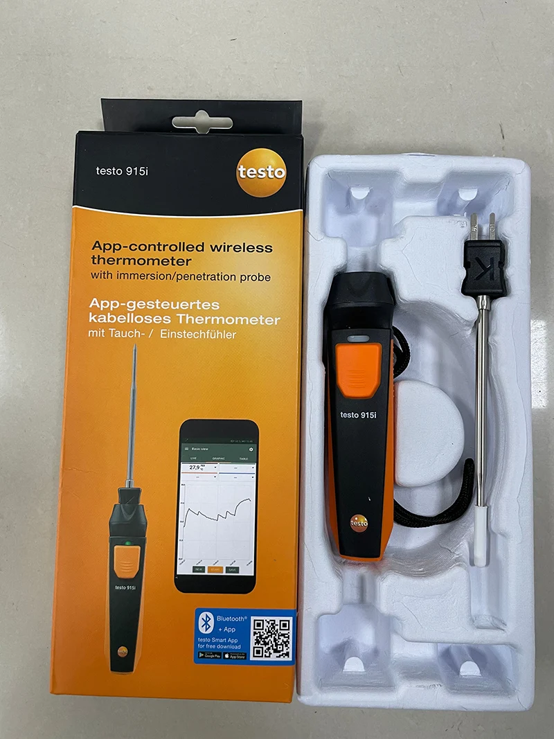 Testo 915i Flexible - Thermometer with Flexible Probe (0563 4915)