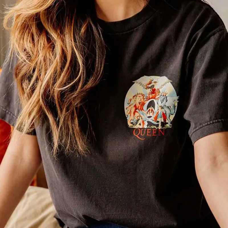 

T Shirt Women Kawaii Clothes Harajuku Korean Style Streetwear Aesthetic Short Sleeve Fall Roupas Feminina O Neck Women T