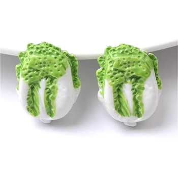 

Boxi 10pcs Resin Vegetables Slime Additives Charms Cute DIY Kit Supplies Accessories Filler for Fluffy Cloud Clear Slime Clay