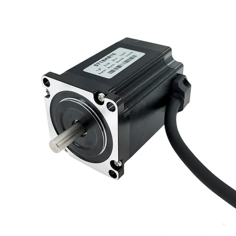 57BYG stepper motor 1.8 Degree 3.1A 2N.m 76mm 2 phase hybrid driver motor Nema 23 Step Motor