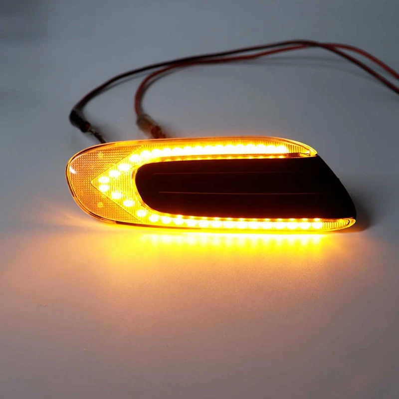 2 x led Dynamic Led Side Repeater Indicator Light Flowing Side Marker Signal Lamp Light for Bmw Mini Cooper F55 F56 F57