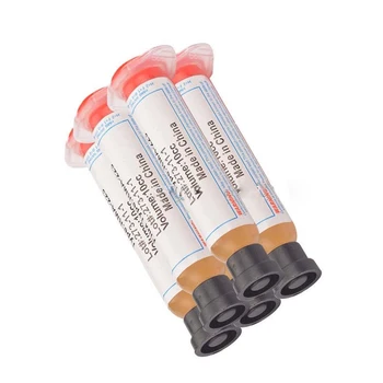 

5pcs Resinic Soldering Paste Flux Grease Volume 10cc for PCB BGA SMD Board