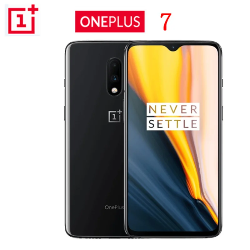 Смартфон OnePlus 7 4G, Восьмиядерный процессор 6,41 дюйма, 8 ГБ ОЗУ, 256 Гб ПЗУ, задняя камера 48 МП, аккумулятор 3700 мАч, международная версия, мобильный