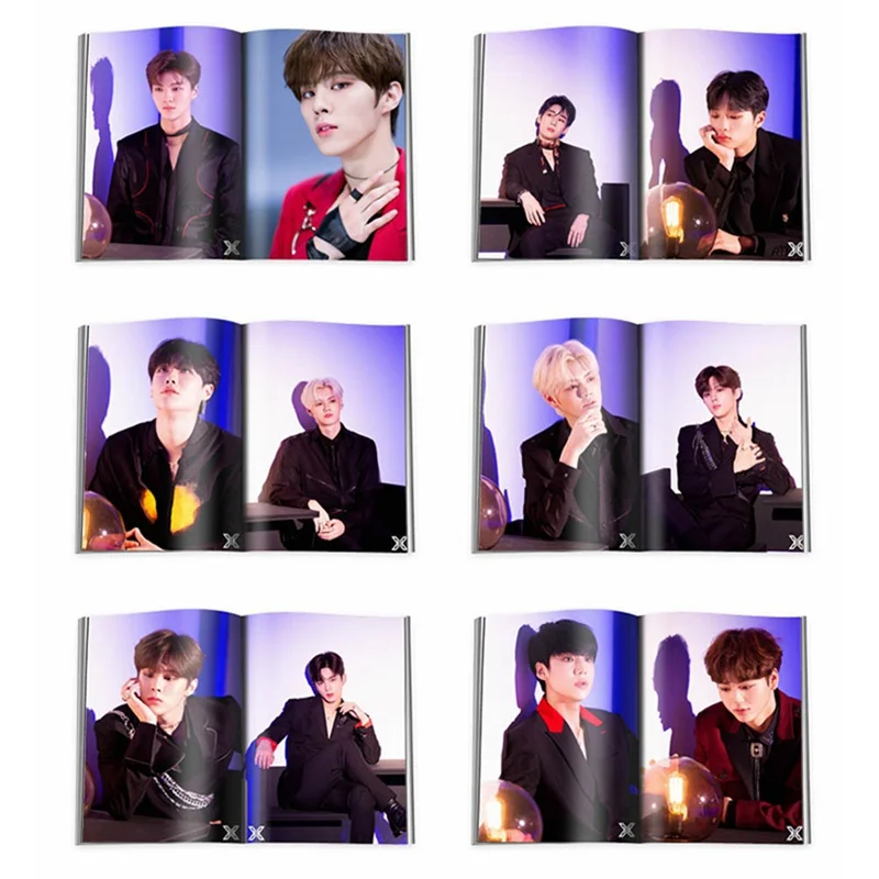KPOP X1 XONE Boys QUANTUM LEAP альбом фото карта ПВХ карты самодельный фотоальбом Фотокарта