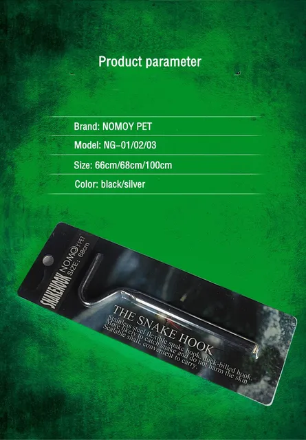 Gancio Telescopico Per Serpenti - Acciaio Inox, 100 Cm - Foto 5