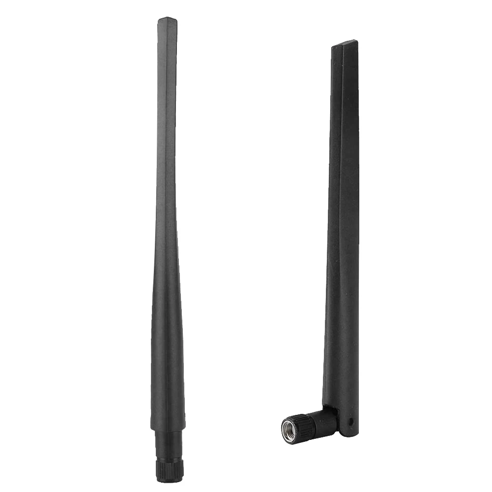 3 шт. Wifi роутер черный пластиковый SMA интерфейс всенаправленный 5db внешняя антенна адаптер прочный 2,4G/5G для ASUS RT-AC68u SS