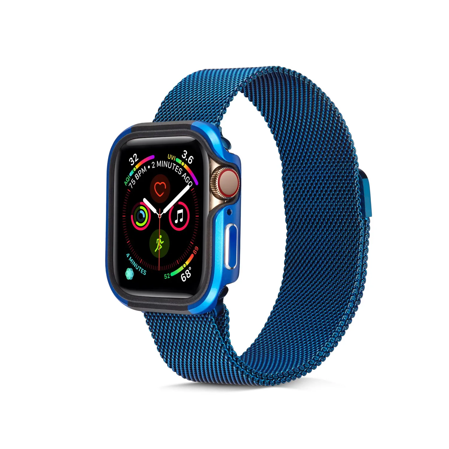 Бампер часы Чехол Крышка для Apple Watch чехол 5 4 3 2 44 мм, 42 мм, 38 мм, версия из мягкого ТПУ+ сплав решетка радиатора протектор для наручных часов iWatch, 5, 4, 3, длина-44 мм, 40 мм
