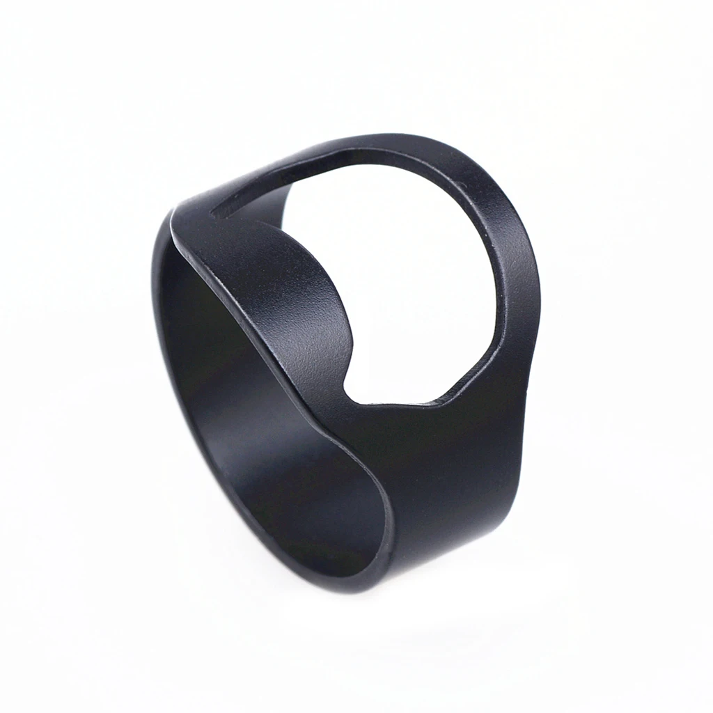 1pcs 22mm Multi-function Ring-Shape Beer Opener Finger Ring Bottle Opener Stainless Steel Ring Bier Open Tool For Bar Home Party