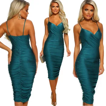

Neon Satin Lace Up 2020 Summer Women Bodycon Long Midi Dress Sleeveless Backless Elegant Party Outfits Sexy Club Clothes Vestido