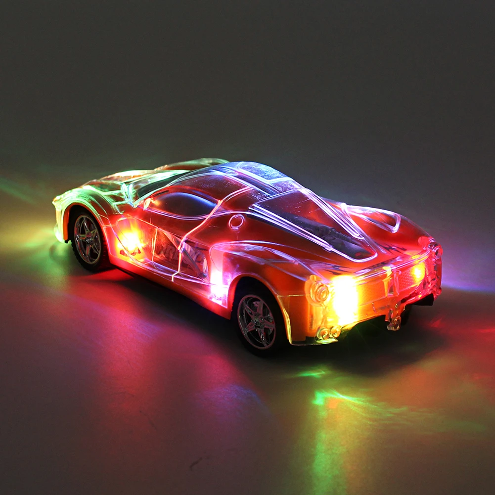 Высокая Скорость дистанционного управления имитационная модель 3D светильник RC электрическая игрушка гоночный автомобиль игрушка для детей на день рождения веселый рождественский подарок