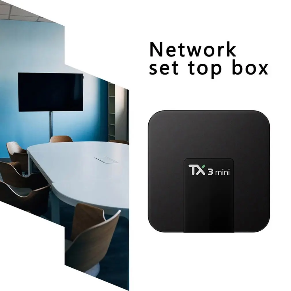 ȵ̵ 8.1 TX3 ̴ Ʈ TV ڽ Amlogic RK3228A  ھ 2 Ⱑ Ʈ 16 Ⱑ Ʈ 2.4G  1080p 4K    ̵ ÷̾