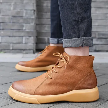 

2020 sneaker magnum causal coturno para man informales shoe boty men slip boots western casual hombre on shoes genuine sapatos