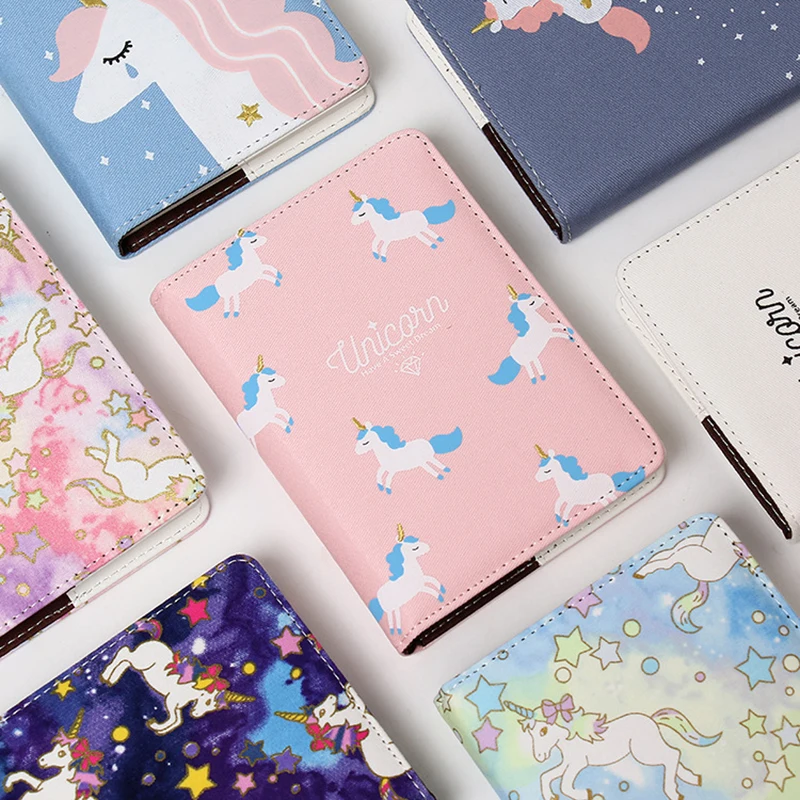 A6 Единорог милый тканевый Карманный Bullet Journal планировщик персональный органайзер Еженедельный дневник для путешественников записная книжка с цветными страницами канцелярские товары