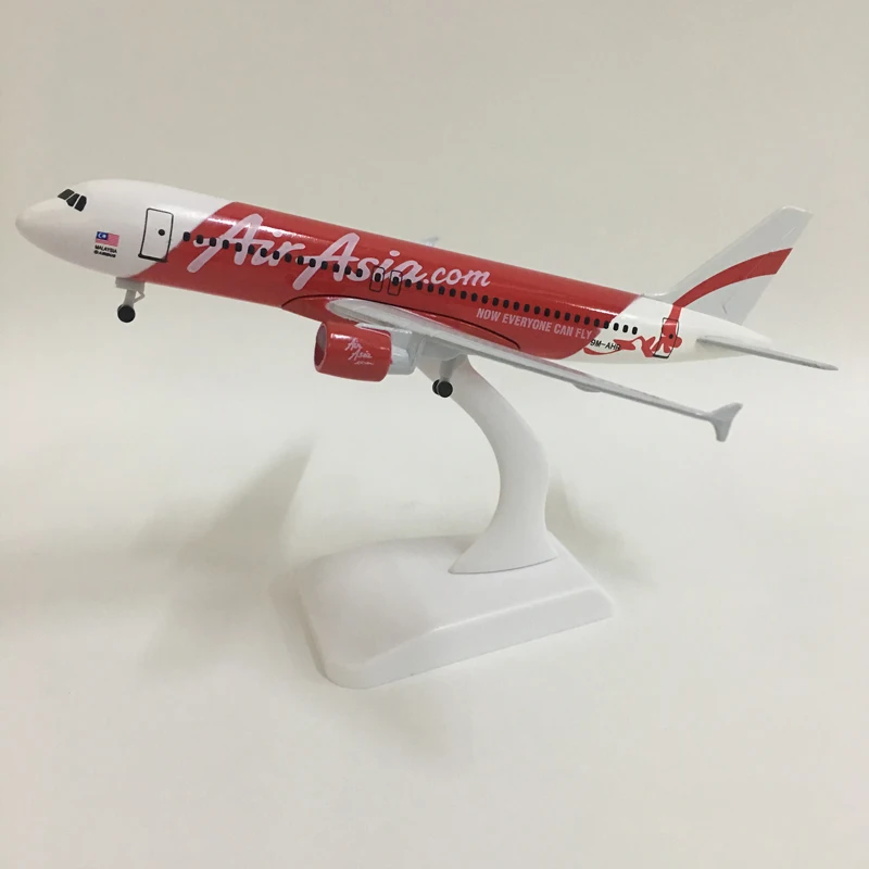 JASON TUTU 20 см модель самолета Модель самолета Air Asia Airbus A320 модель самолета 1:300 литой под давлением металлический самолет игрушка в подарок