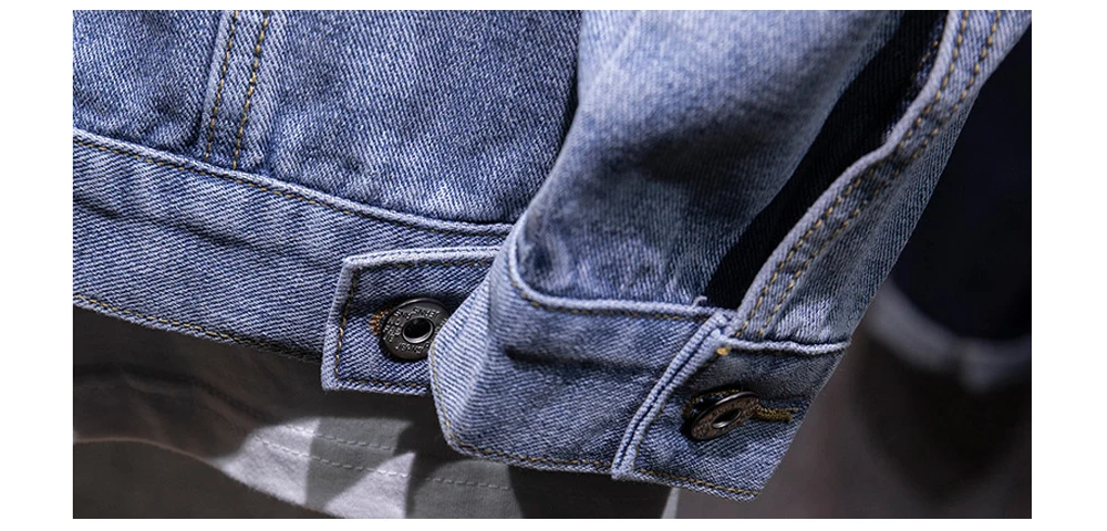 DIMUSI Осенняя мужская джинсовая куртка мужская мода Тонкий бомбер рваные Мужская джинсовая куртка Ретро ковбойские джинсы куртки одежда 5XL