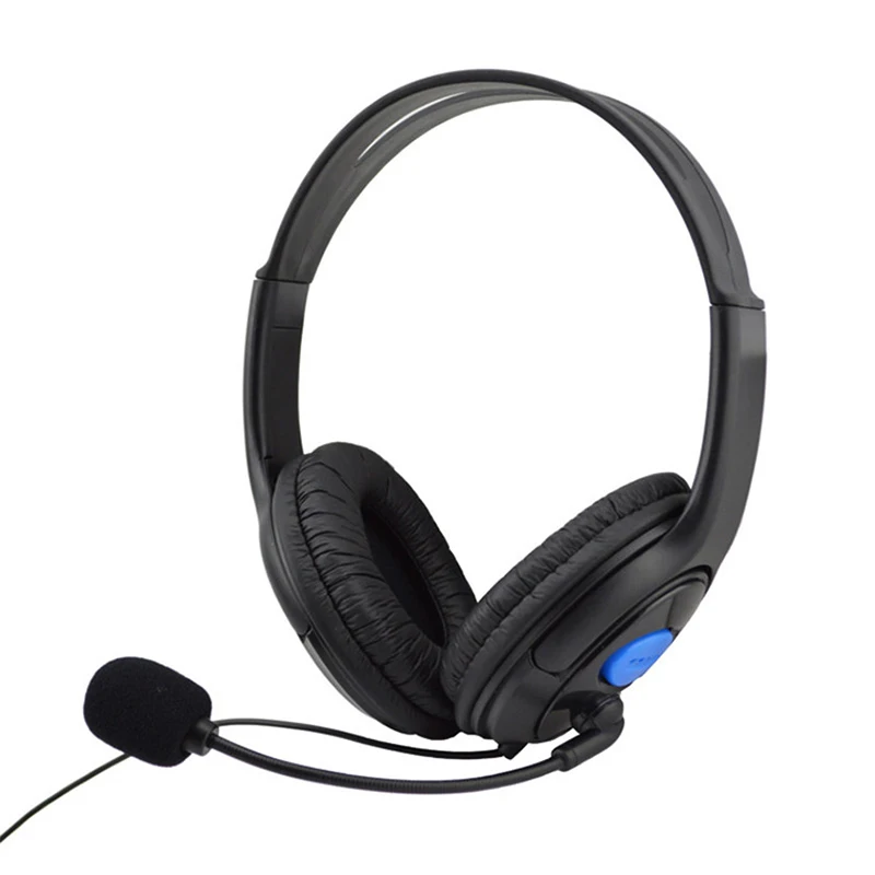 Gaming Headset Stereo Sound Headphone 3 5mm Wired Mic for Laptop Game Console LHB99