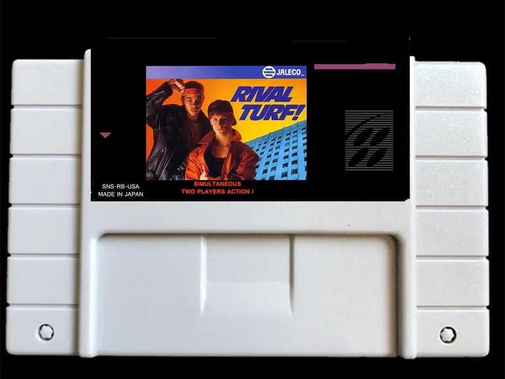 Rival Turf USA-NTSC Версия 46 контактов видеокарта NTSC Версия для ретро видеоигр Консоль