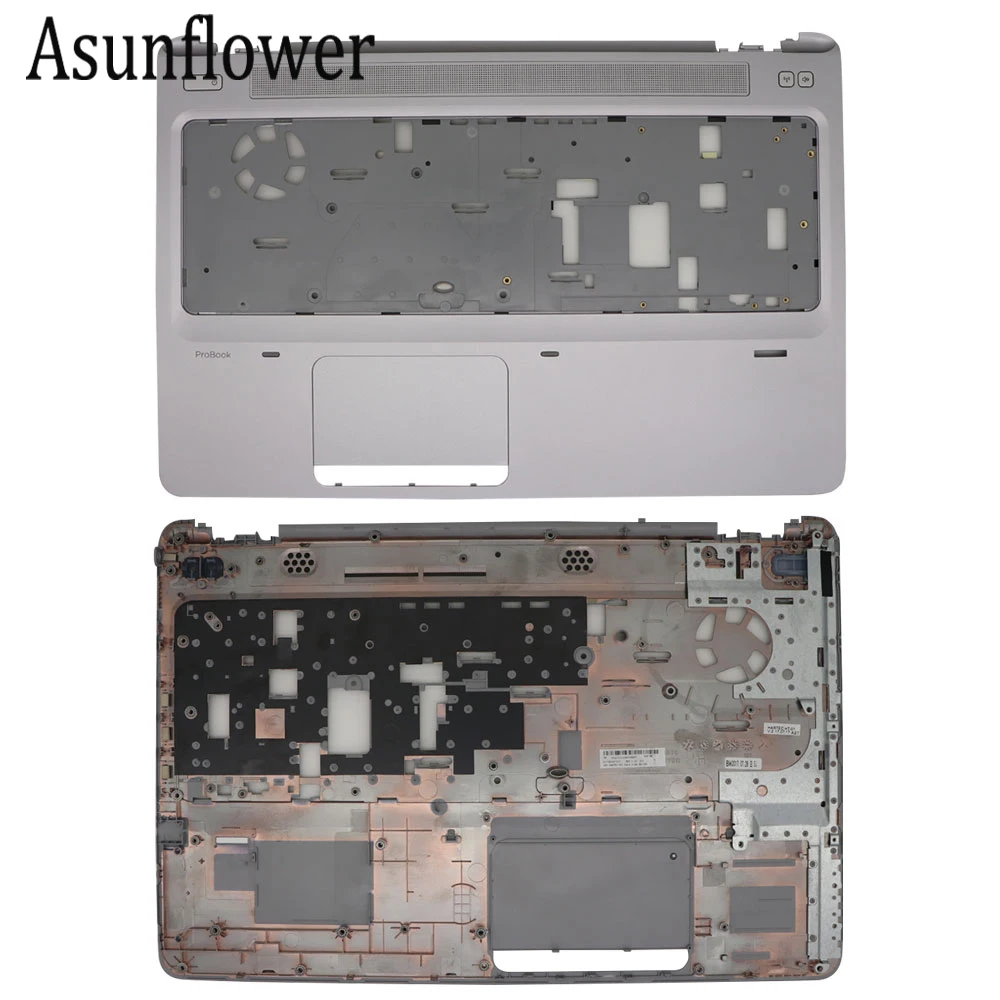 Asunflower 99% 840751-001 аккумулятор большой емкости и Упор для рук верхний чехол КРЫШКА ДЛЯ hp Probook 650 655 G2 G3 и Упор для рук верхний чехол клавиатура ободок C Shell