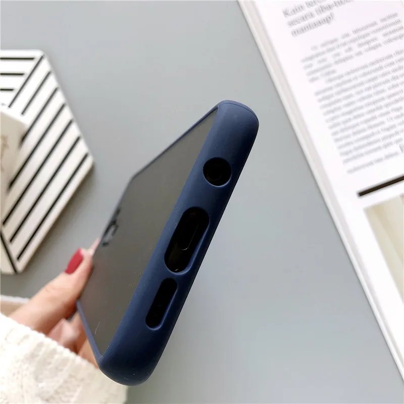Роскошный Матовый Жесткий чехол для телефона для Xiaomi mi Note 9, 10 лет, A3 Lite CC9 CC9E 9T Pro Чехол s Red mi Note 8, 8, 7, 6 K20 Pro 7A 8A крышка