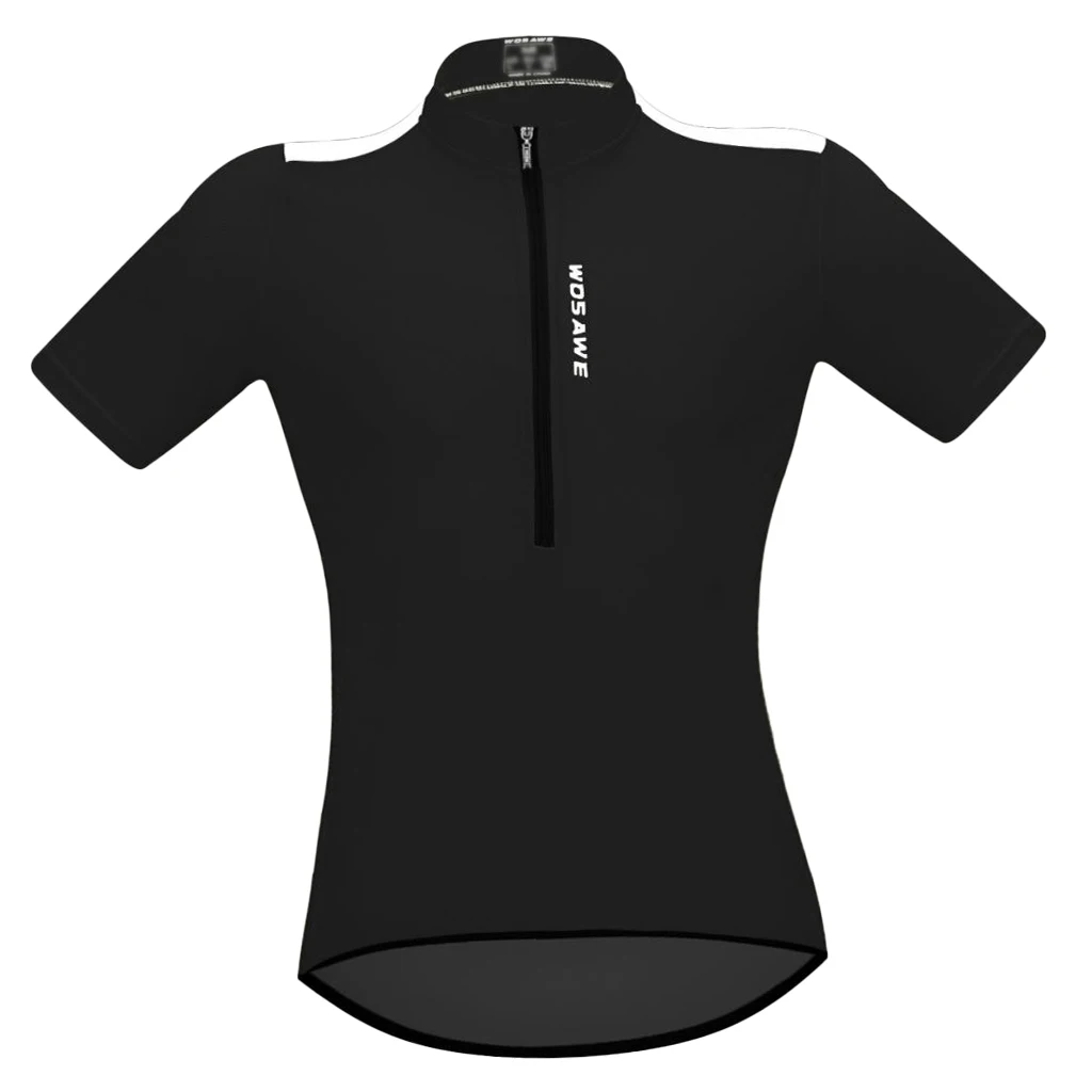Велосипедная майка с коротким рукавом и молнией футболка велосипедная одежда