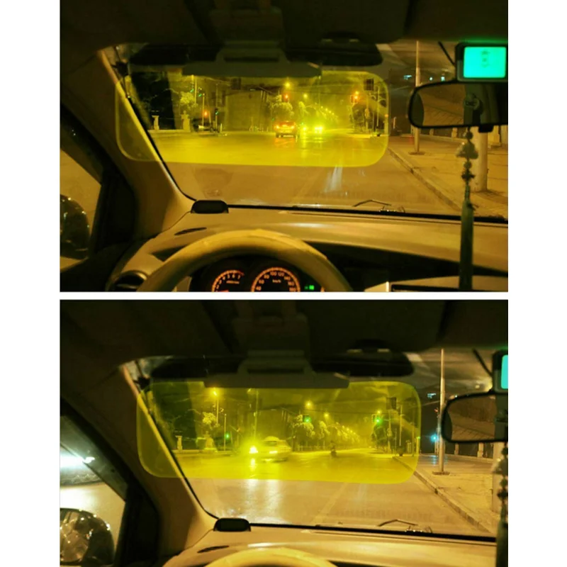 Auto Sonnenschutz Tag und Nacht Sonnenblende Anti-Blend-Brille Clip-on Fahr  fahrzeugs child für klare Sicht Visier 32*11cm - AliExpress