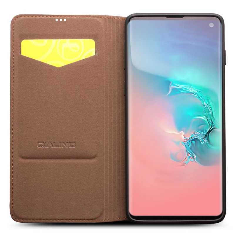 Роскошный чехол-кошелек в стиле ретро для samsung Galaxy Note 10+ 5G из натуральной кожи с откидной крышкой и слотом для карт Galaxy S10/Plus