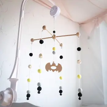 

Baby Crib Holder Rattles Bracket Batman bell Ring Crib Mobiles Toy Holder Rotating Mobile Bed Bell 0 12 Months baby toy 2020 Hot