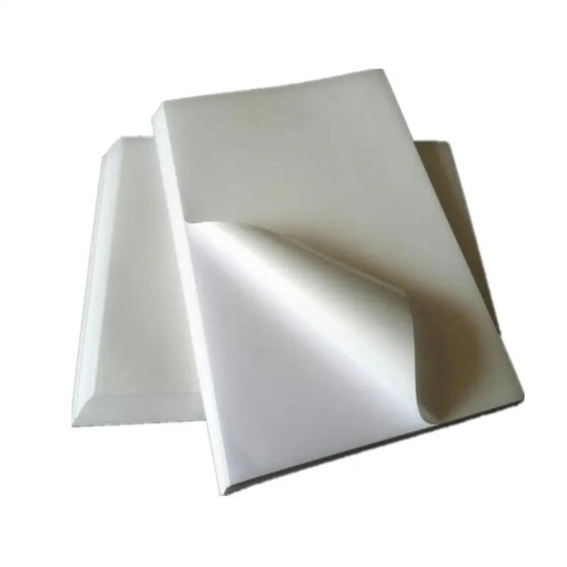 50pcs/bag A4 Self-adhesive, Inkjet Printable, Waterproof, Tear-proof Pp Synthetic Paper Label Paper, Glossy Synthetic Paper