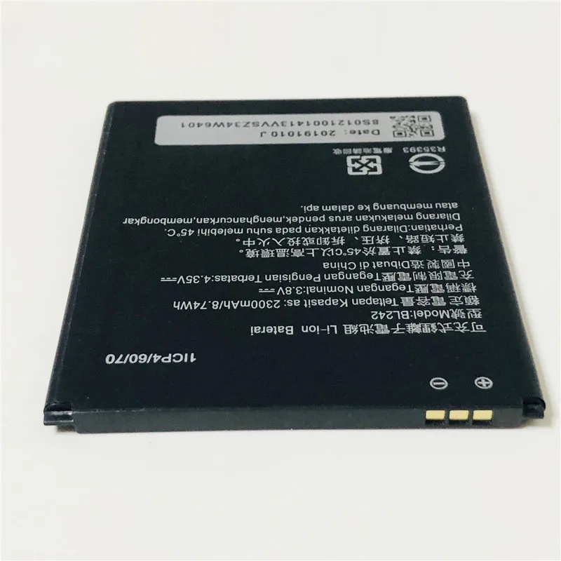 3,8 V 2300mAh BL242 для lenovo Vibe C A2020a40 5," аккумулятор