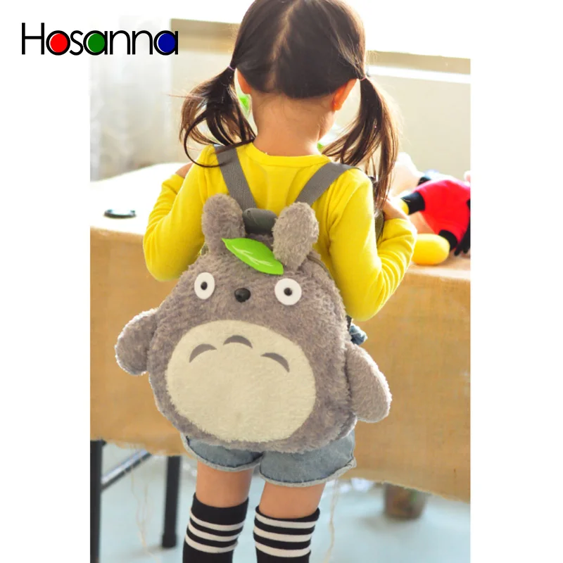 Totoro плюшевый аниме рюкзак игрушки для детей малышей Новая Милая мультяшная