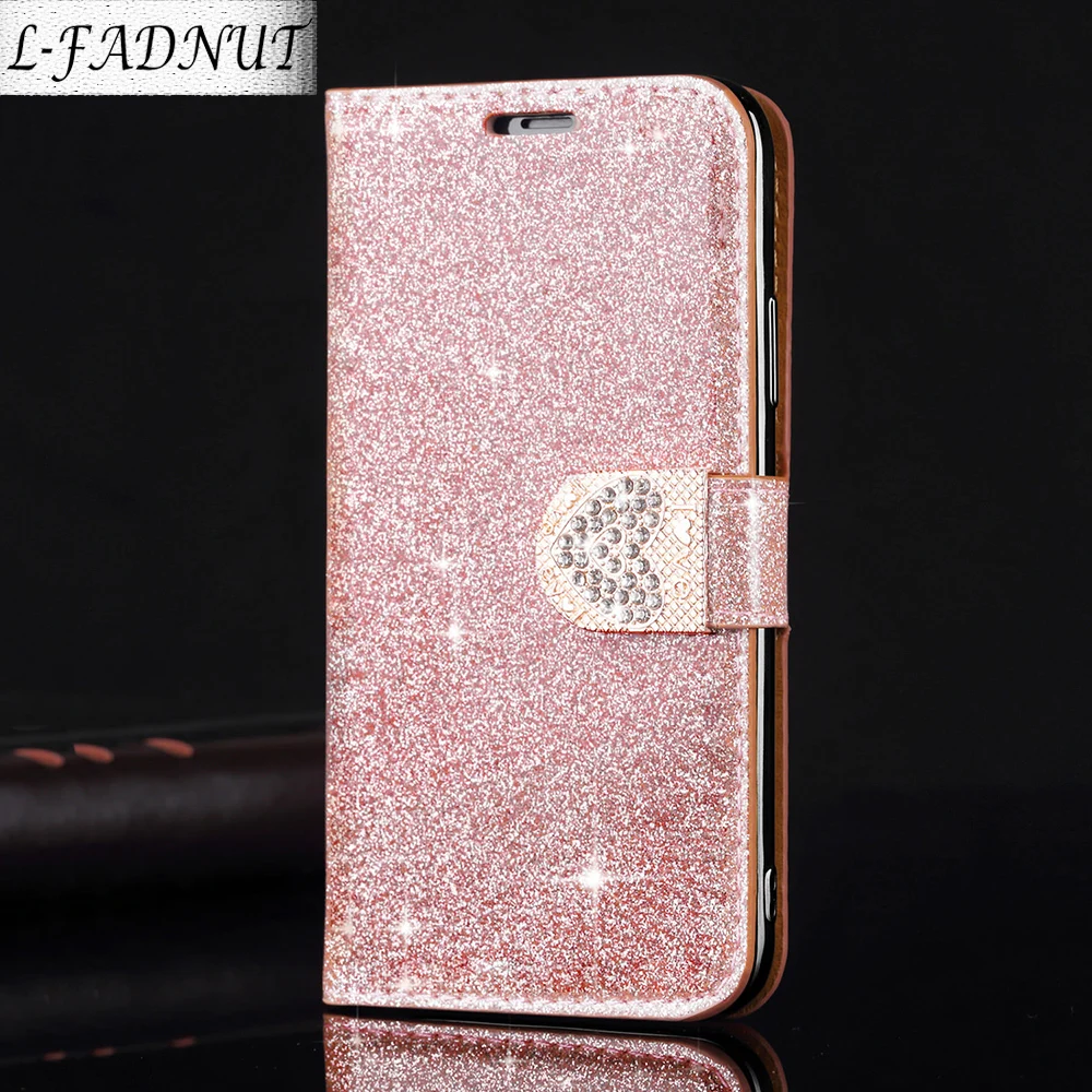 L-FADNUT для iPhone X Xr Xs Max 8 7 6S 6 Plus 5 5S SE чехол Роскошный элегантный блестящий Блестящий
