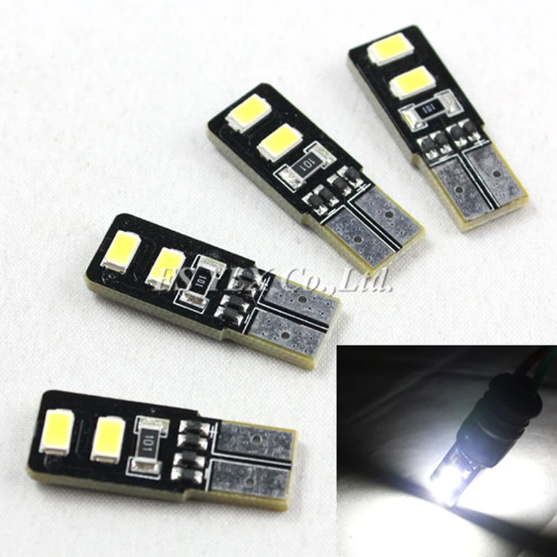 Светодиодная лампа с боковым клином 4SMD 5630 W5W T10 CANBUS 194 168 W5W|car interior light dome|interior car ledcar