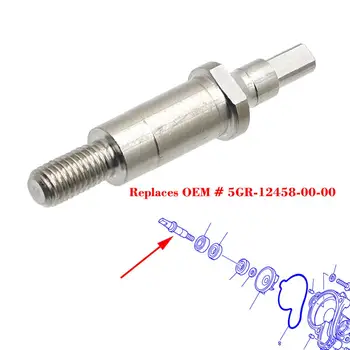 

Water Pump Impeller Shaft For Yamaha YZ450F WR450F 2003 2004 2005 2006 2007 2008 2009 2010 2011 2012 2013 Replace 5GR-12458-00-0