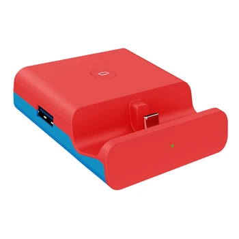 

Video Converter for Switch, Multi-Functional Portable Type-C Charging Dock Support 4K/1080P for Nintendo Switch
