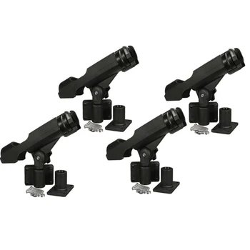 

4 PCS Fishing Rod Holder Easy to Install Wear Resist Professional Fishing Rod Holder for Sailing Offshore Angling Fishing