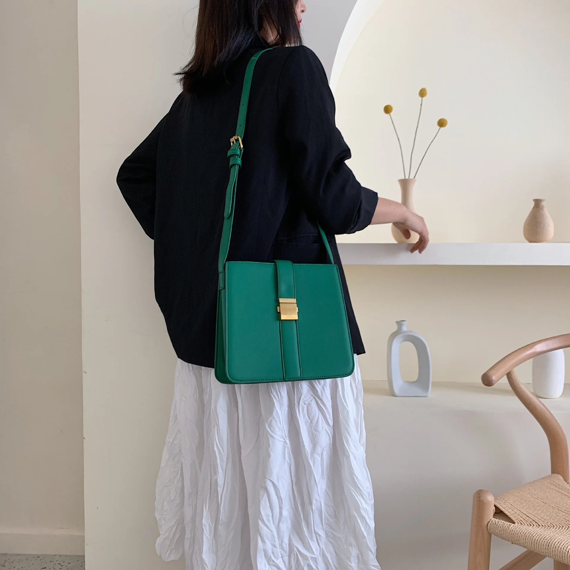 

Big Bag 2019 Autumn New Style Non-mainstream Tote Bag Large Capacity Portable Shoulder Bag Shoulder Bag Women's