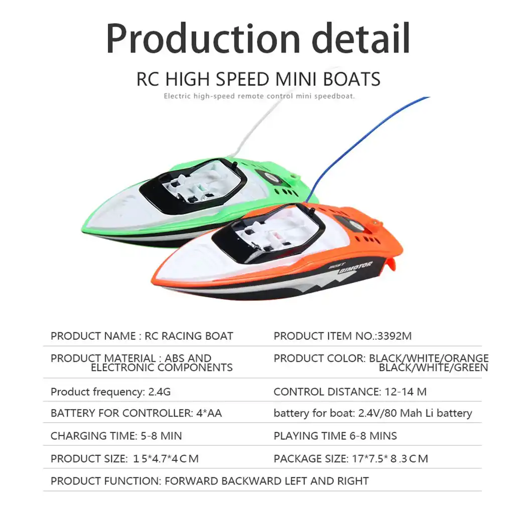 mhz rc boats