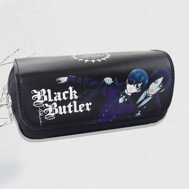 Kuroshitsuji Ciel Phantomhive карандаш пенал сумка для косметики, сумка для хранения косметики сумка, школьные принадлежности