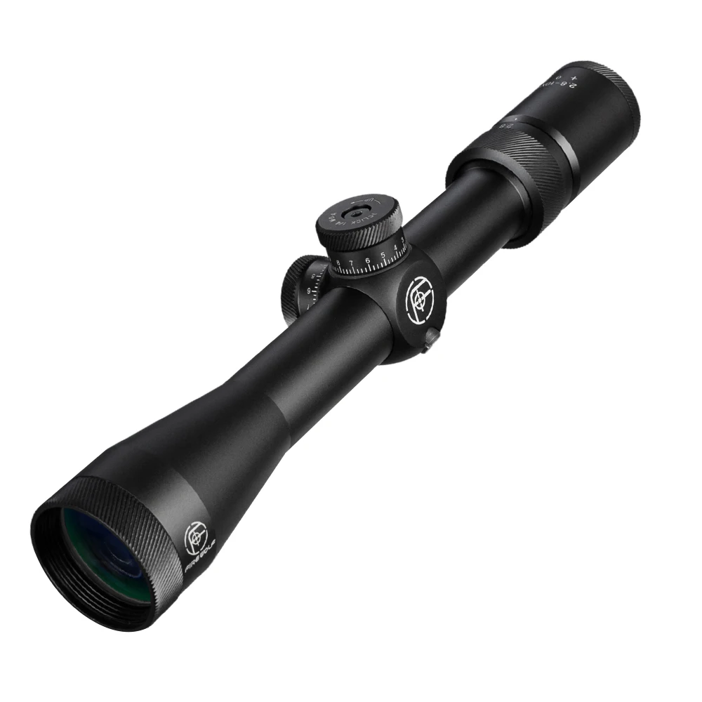 Fire Wolf 2.8-10X40 Riflescopes Hunting Green Reticle Optical Sight Hunting Rifle Scope Airsoft Air Guns Scopes