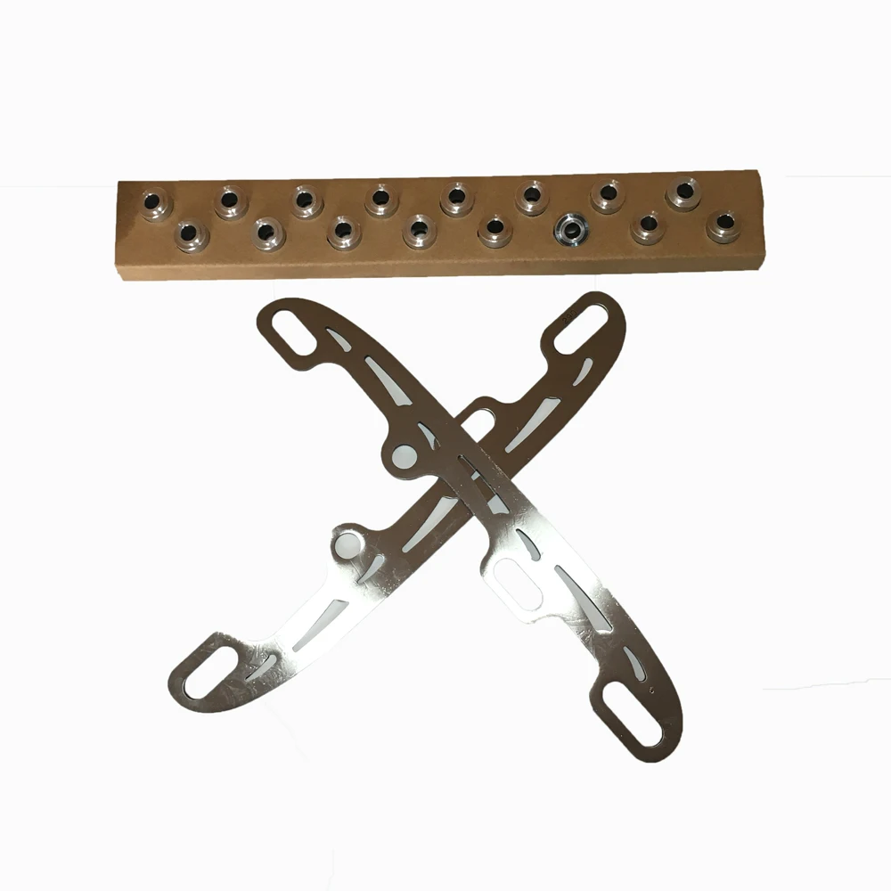 Tanie Srebrny 1 para Roller Skate Ski Blade 3mm Inline rysunek ze stali nierdzewnej hokej na lodzie Skate dla dorosłych Kid rozmiar łyżwiarstwo pełny zestaw