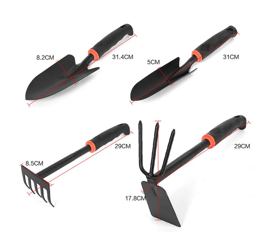 4 Piece Garden Tool Set